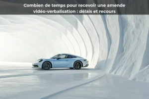 Combien de temps pour recevoir une amende vidéo-verbalisation : délais et recours